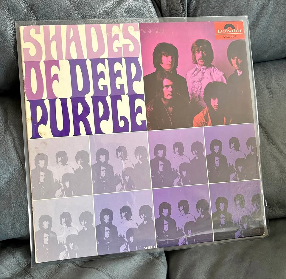 Early Canadian "Shades of DEEP PURPLE" Classic Rock Vinyl