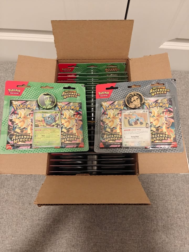 Ascended Heroes 2 Pack Blister x24 Unsealed Case - photo 2