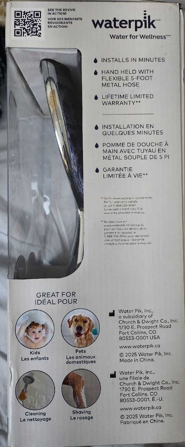 Waterpik REVIVE Shower Head - photo 2