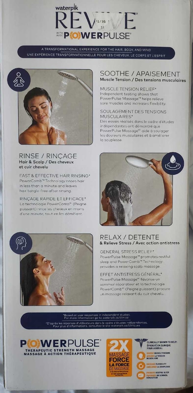 Waterpik REVIVE Shower Head - photo 4