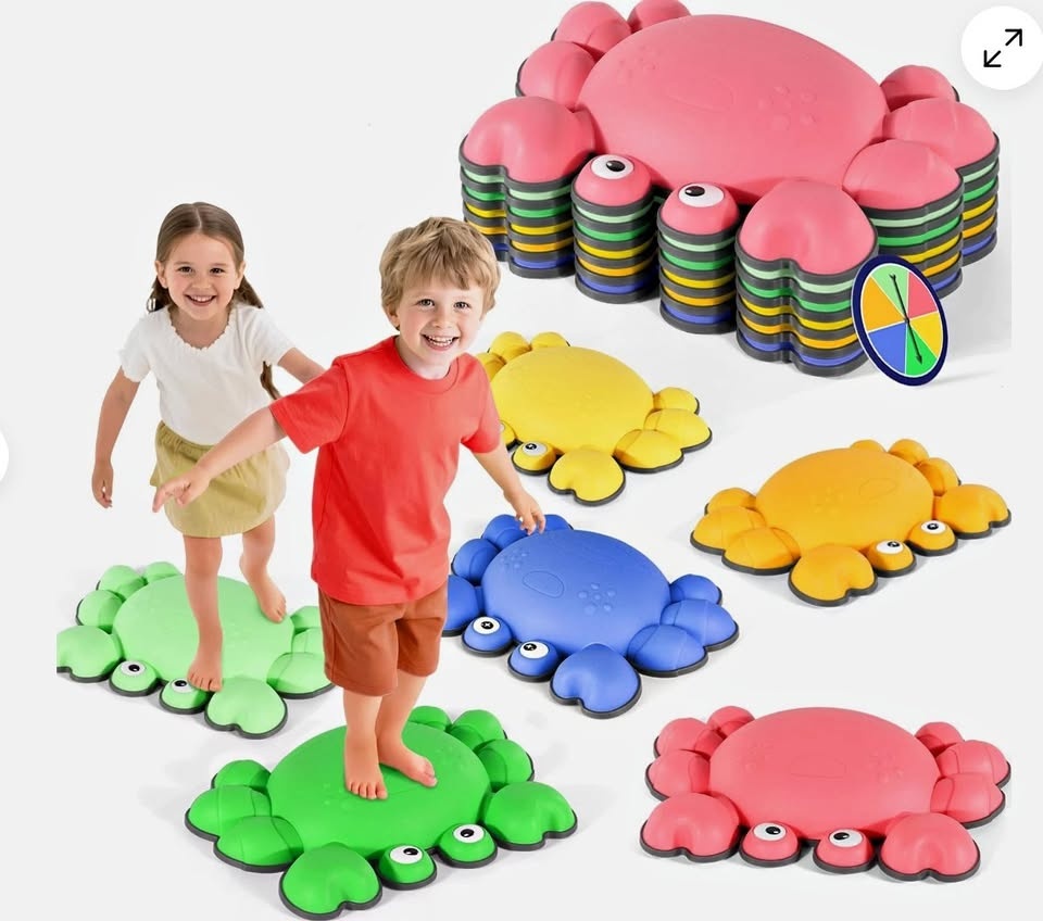 Brand New Crab Shaped Stepping Stones for Kids