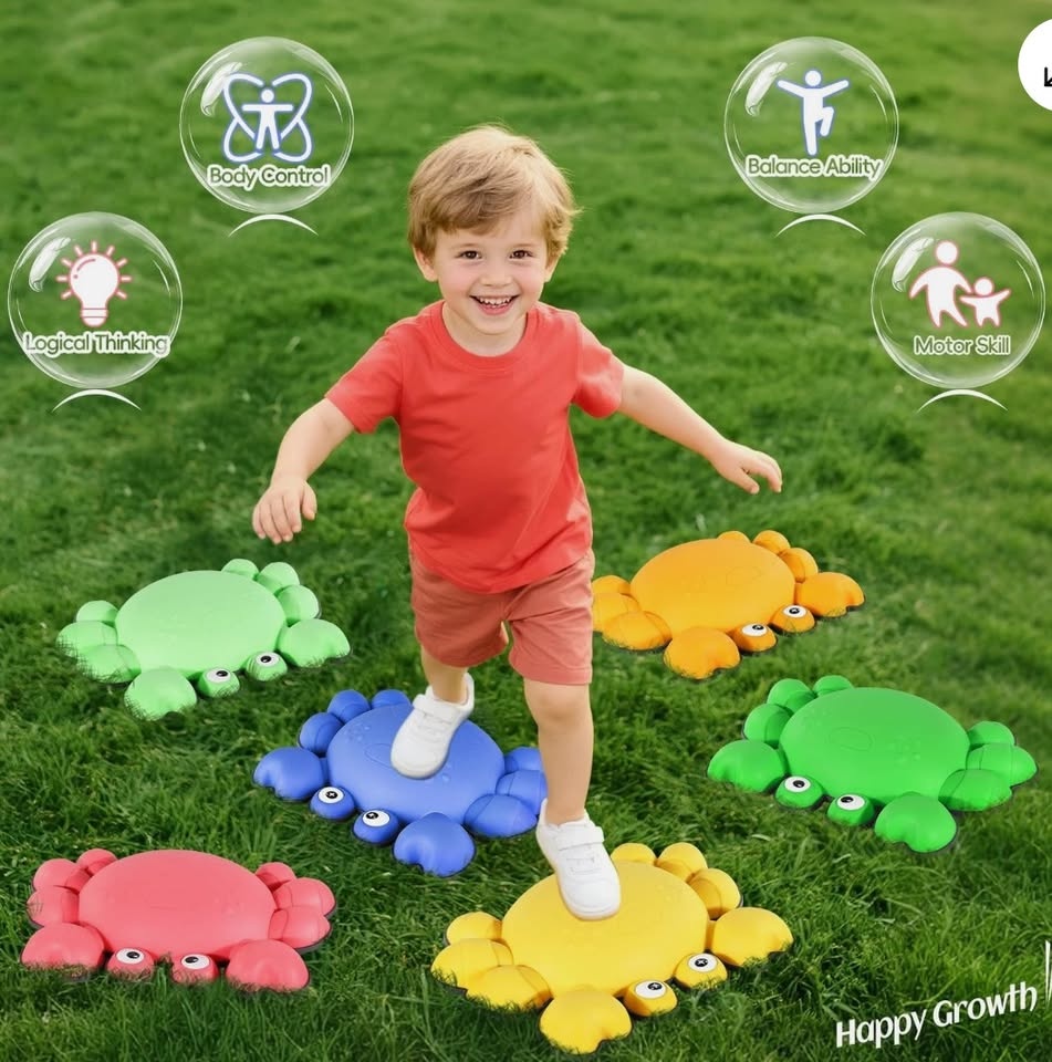 Brand New Crab Shaped Stepping Stones for Kids - photo 4
