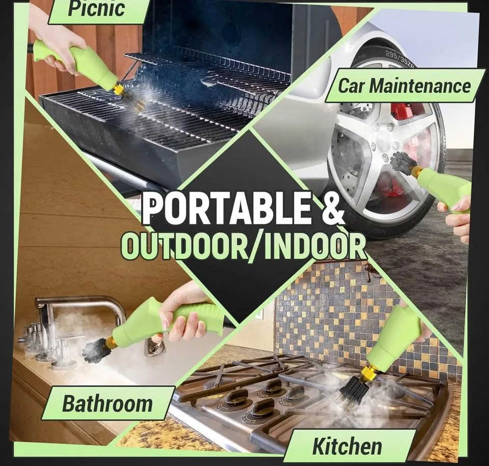 Portable Handheld Steam Cleaner image indicator(4)