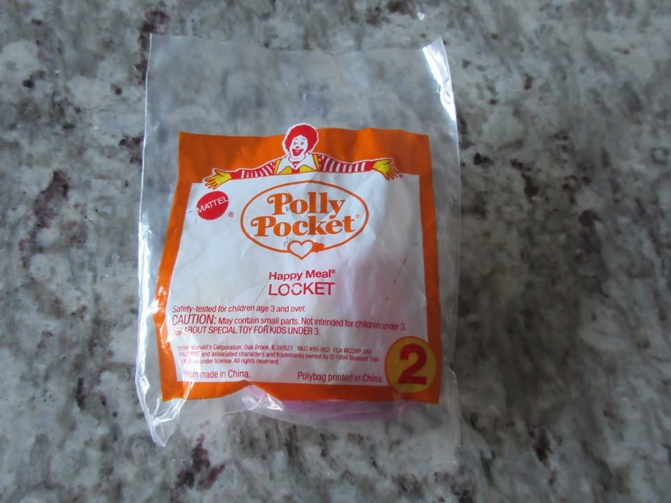 1990's McDonalds Polly Pocket Happy Meal Toys - Set of 4 - photo 5