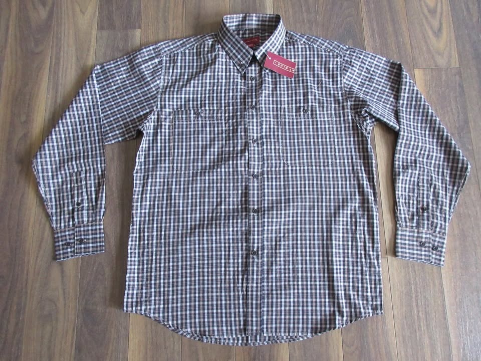 New Men's Medium Long Sleeved Button Up Top - photo 2