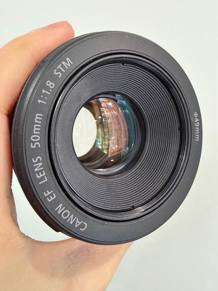 Canon EF50mm F1.8 STM Lens - Mint Condition