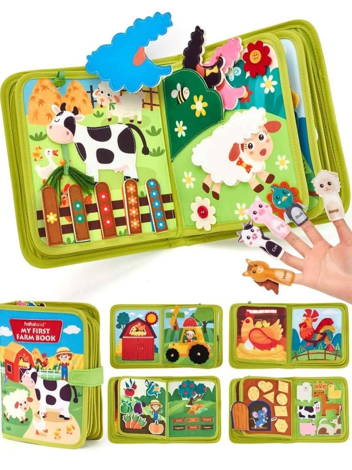 Montessori Busy Book (My First Farm Book) - photo 2