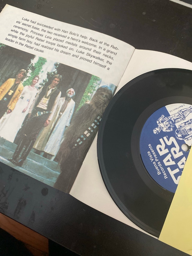 Star Wars 1979 Book and Record (7”) - photo 3