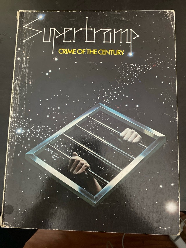 Supertramp Crime of the Century Piano/Guitar Music Book