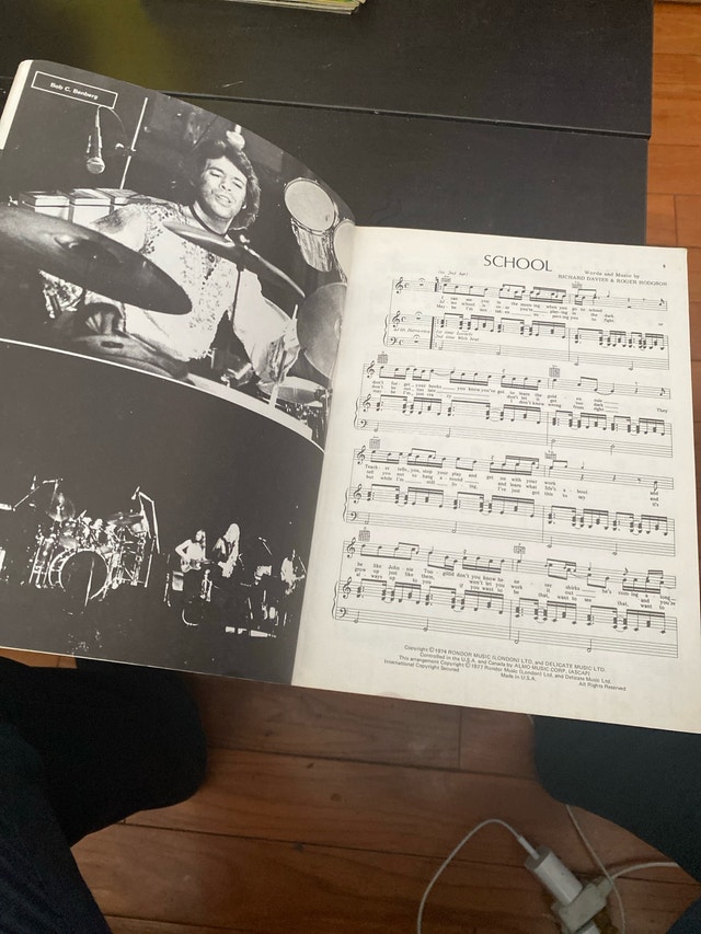 Supertramp Crime of the Century Piano/Guitar Music Book - photo 3