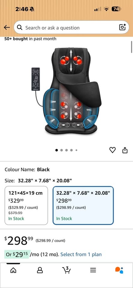 Massage Chair - Neck Back Massager with Heat & Compress - photo 4