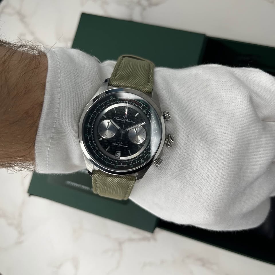 Charles Hutton Aristocrat Defender Chrono L64 Men's Watch 10ATM - photo 2