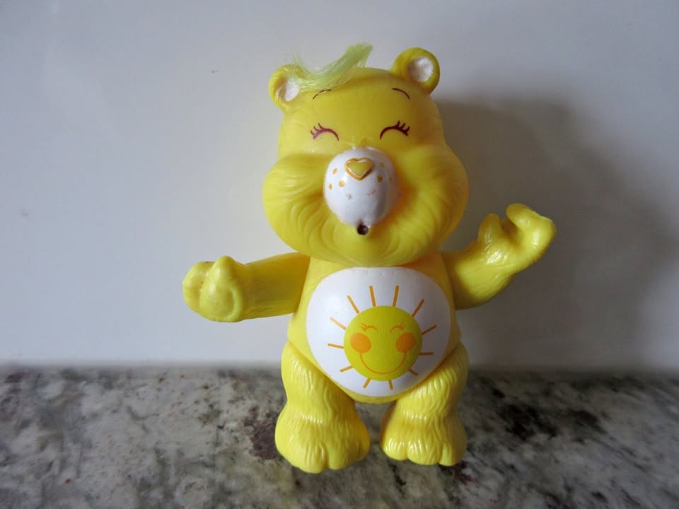 1983 Kenner Care Bears Funshine Poseable Figure