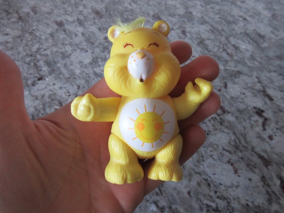 1983 Kenner Care Bears Funshine Poseable Figure - photo 3