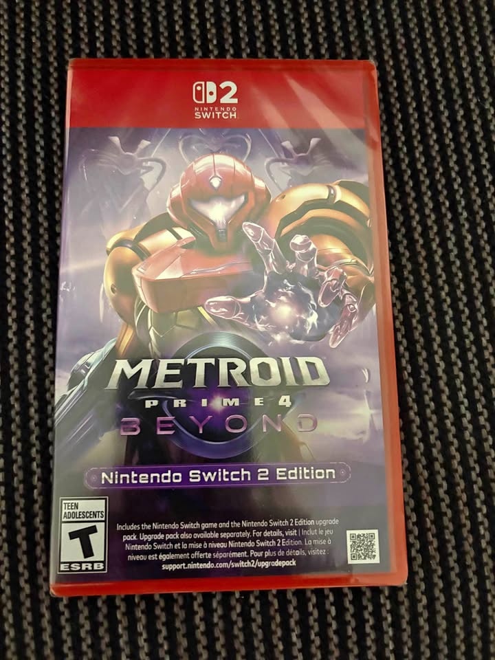 BNIB Metroid Prime 4 Beyond Nintendo Switch 2 Edition