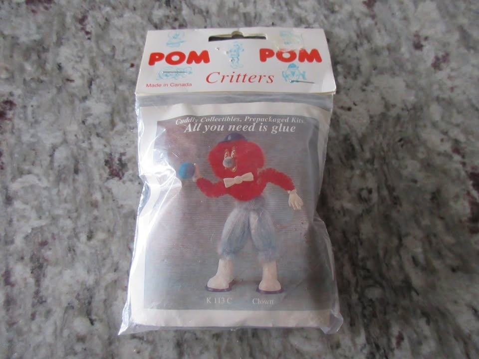 Vintage Pom Pom Critters Craft Kits - photo 4