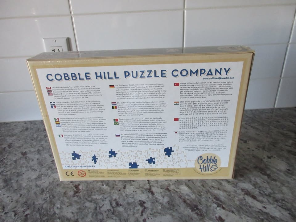 New Cobble Hill 1000 Piece Puzzle - Train Themed - photo 3