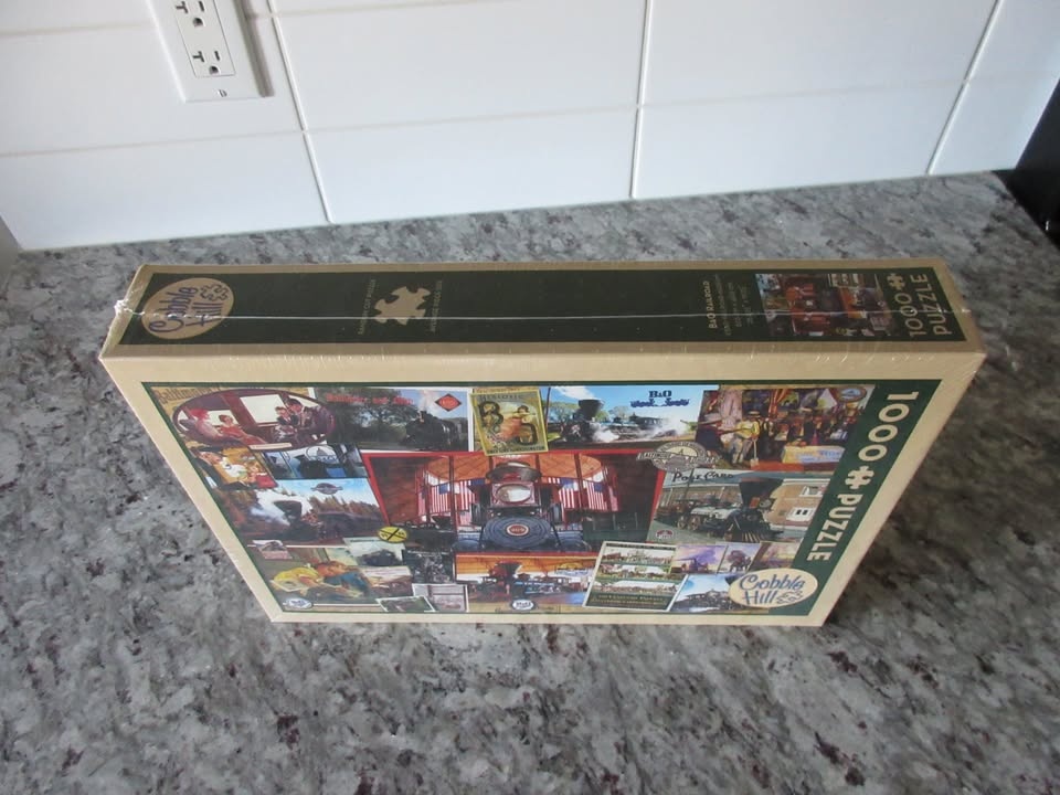 New Cobble Hill 1000 Piece Puzzle - Train Themed - photo 5