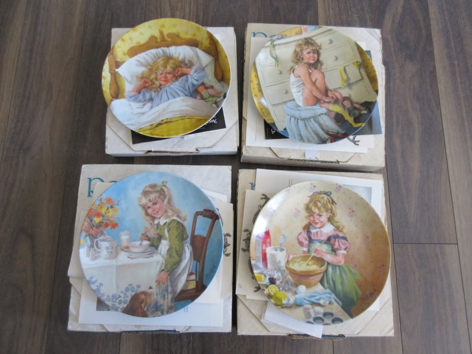 "Becky's Day" Collectors Plates (Set of 4)