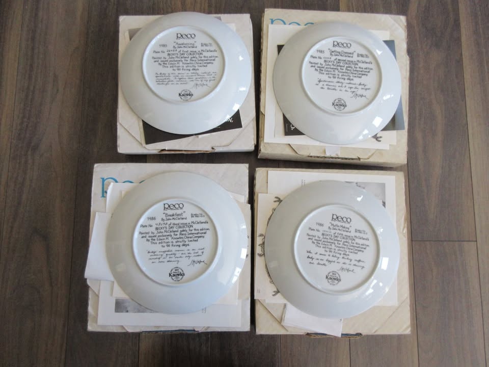 "Becky's Day" Collectors Plates (Set of 4) - photo 2