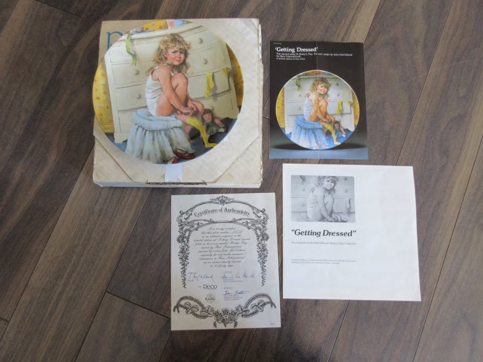 "Becky's Day" Collectors Plates (Set of 4) - photo 5
