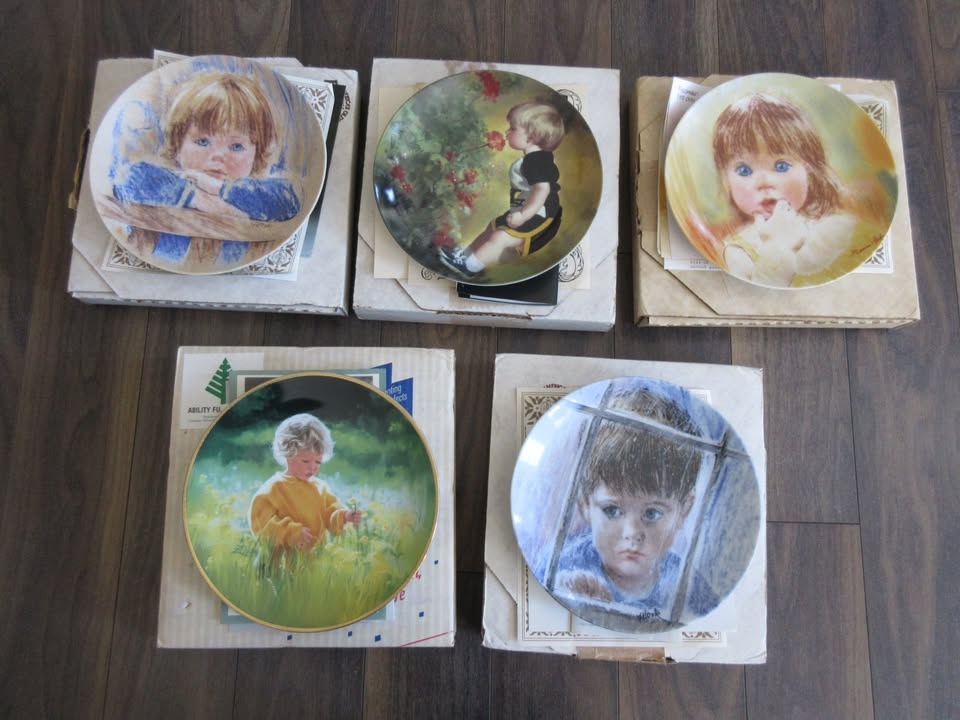 Collectors Plates - x5 Plates