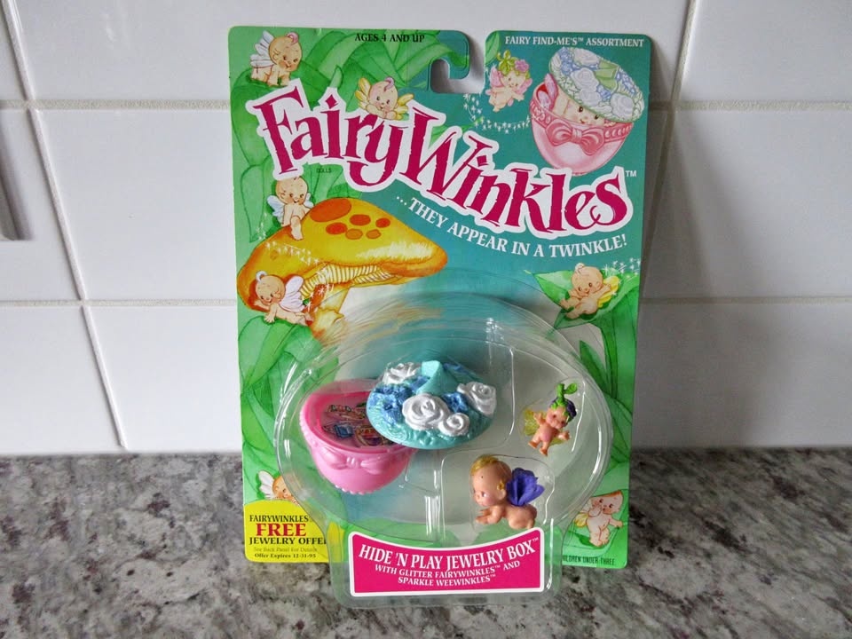 Vintage Fairywinkles Hide N Play Jewelry Box