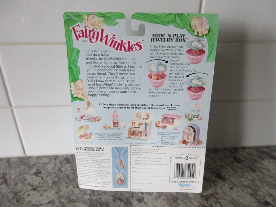 Vintage Fairywinkles Hide N Play Jewelry Box - photo 4