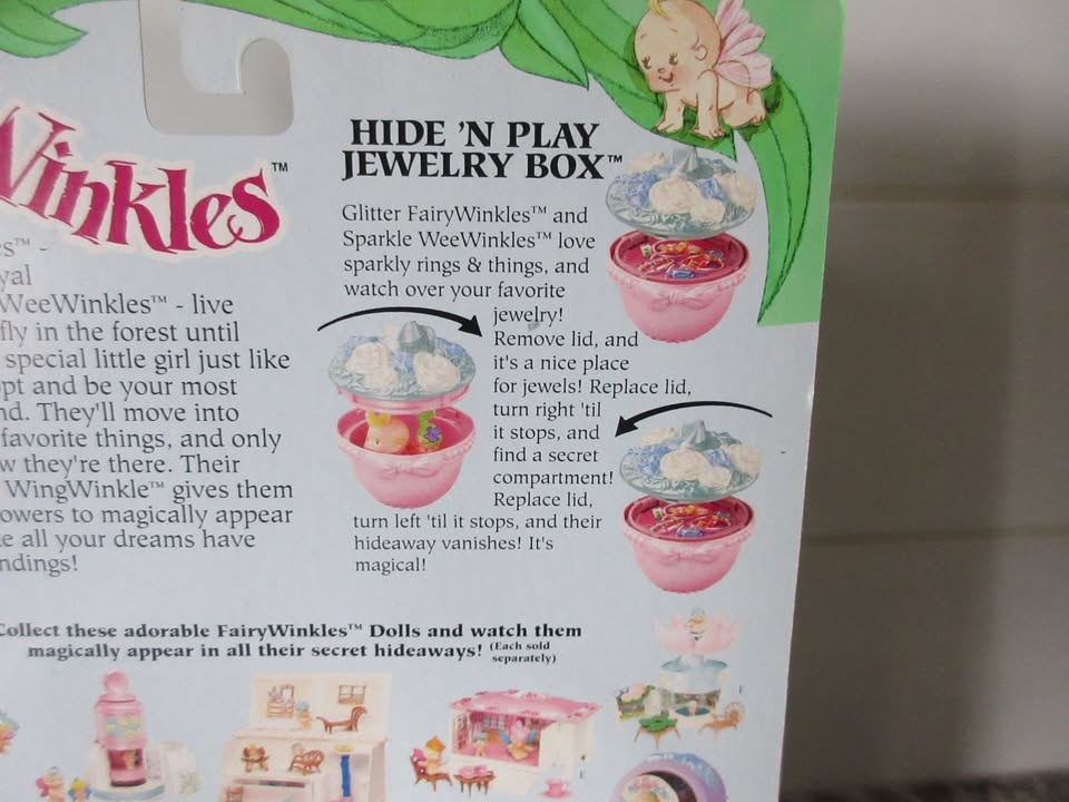 Vintage Fairywinkles Hide N Play Jewelry Box - photo 5