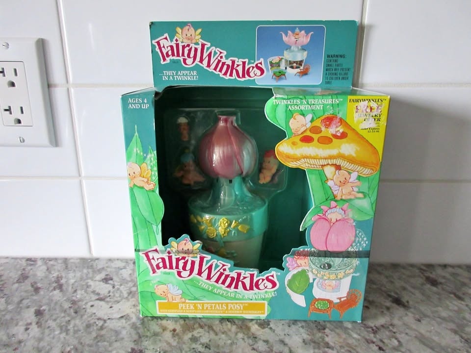 Vintage Fairy Winkles Peek N Petals Posy