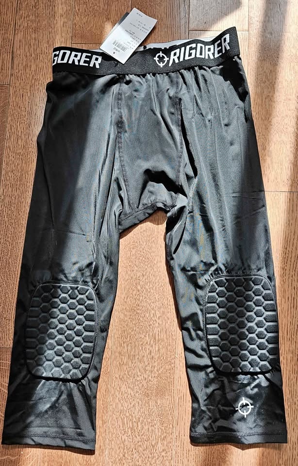 Brand New Padded Basketball Compression Pants (M)