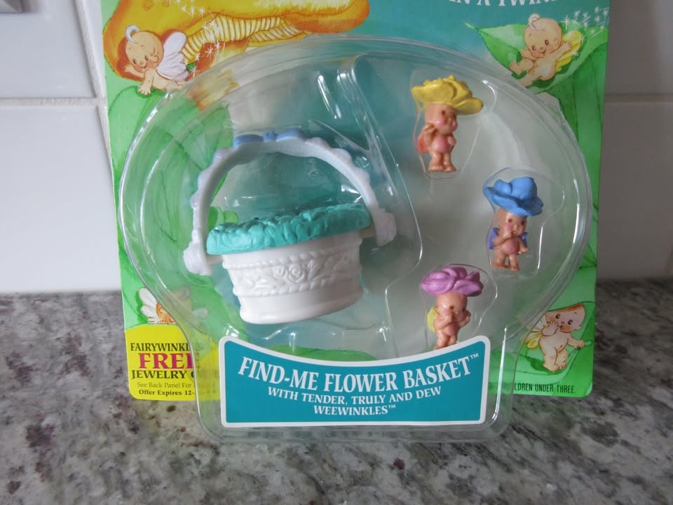 Vintage Fairy Winkles Find Me Flower Basket - photo 2