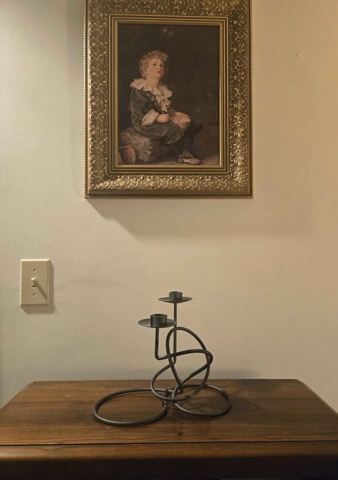 swirl candle holder - photo 3