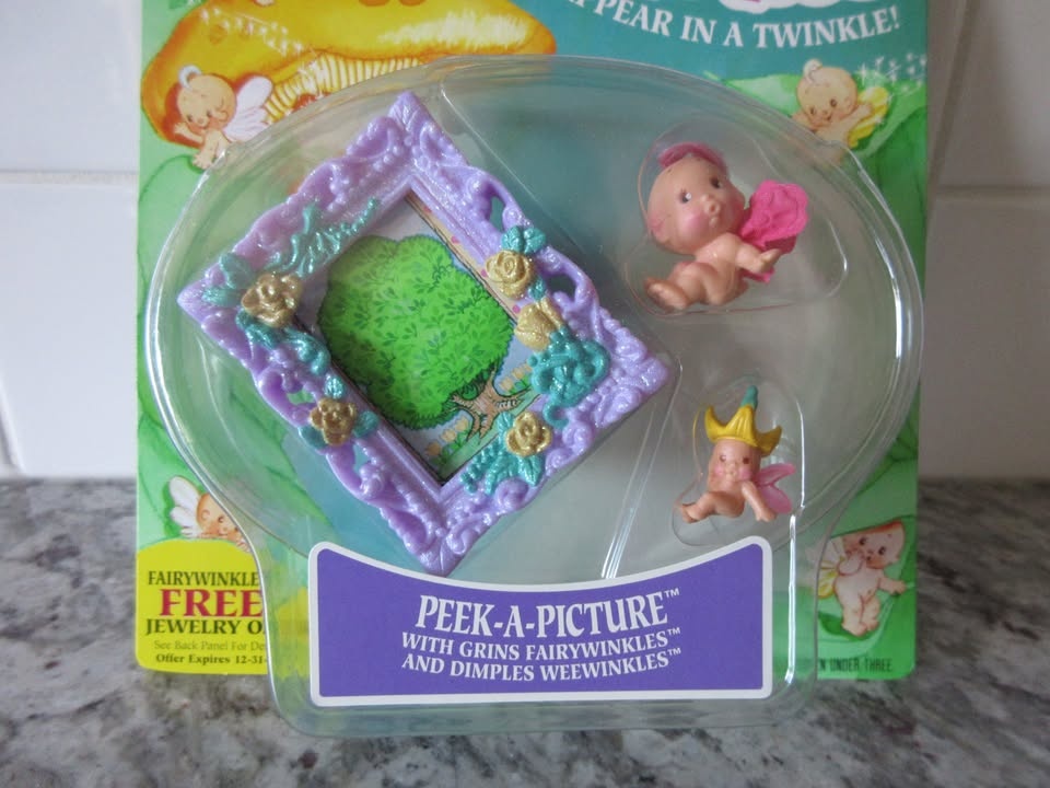 Vintage 1990's Fairy Winkles "Peek A Picture" Playset - photo 2