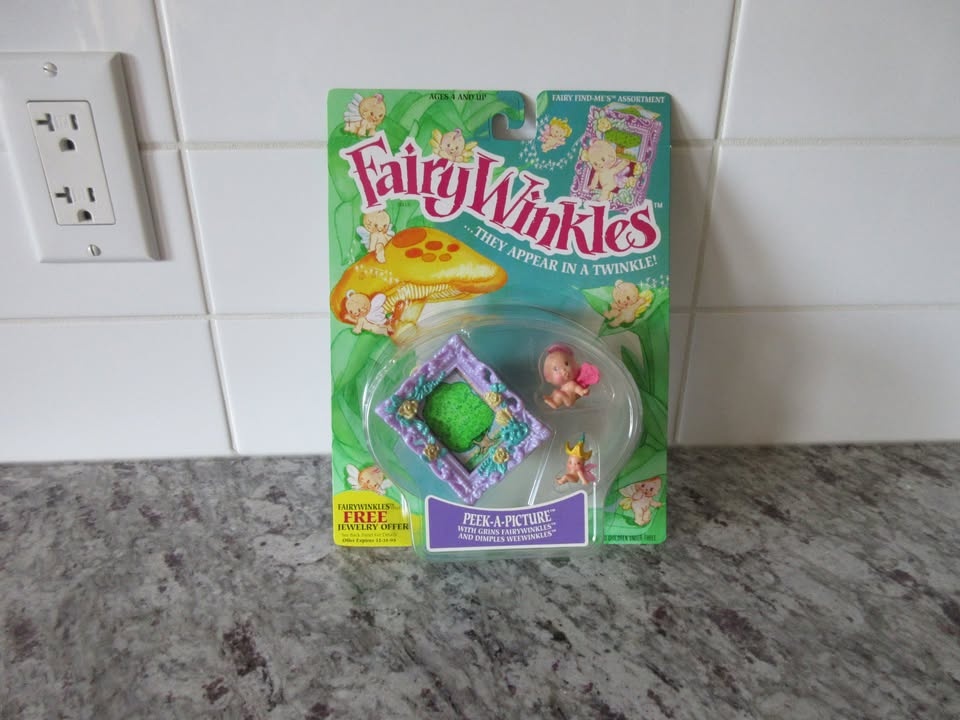 Vintage 1990's Fairy Winkles "Peek A Picture" Playset - photo 3
