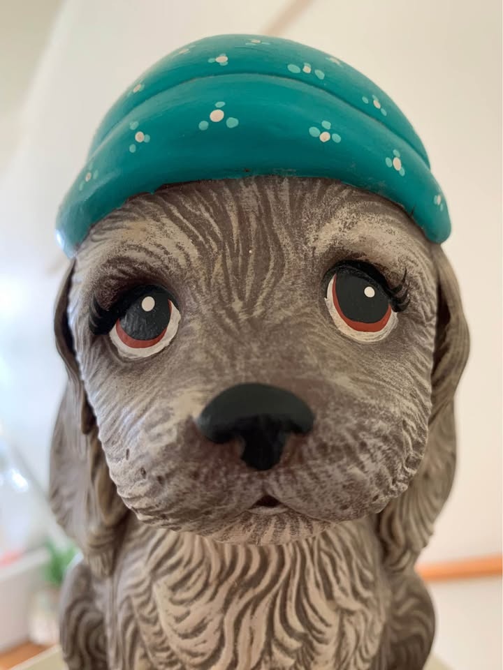 Ceramic Dog Figure