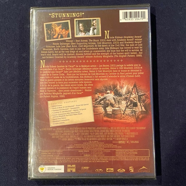 Cold Mountain DVD Collector's Edition 2-Disc Set - photo 2