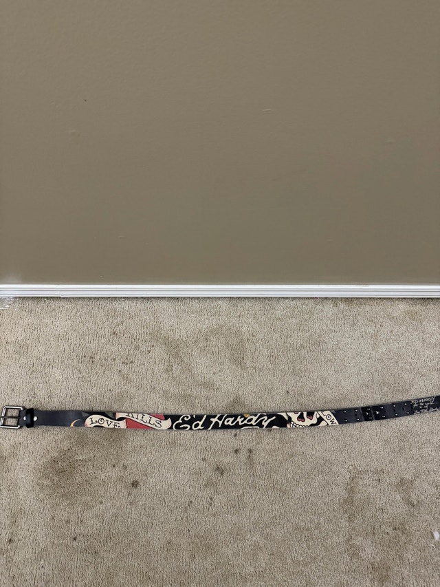 Ed Hardy Love Kills Belt