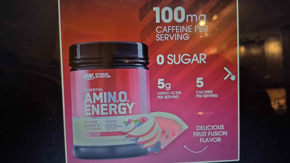 Optimum Nutrition AMIN.O. Energy Watermelon 65 Servings - photo 2