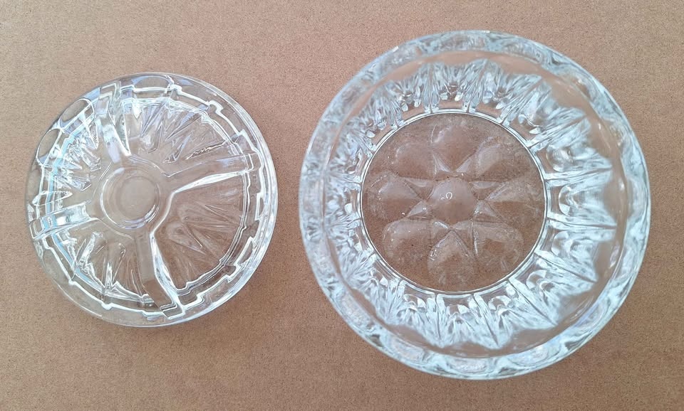 Glass Trinket Dishes with Lids - photo 4