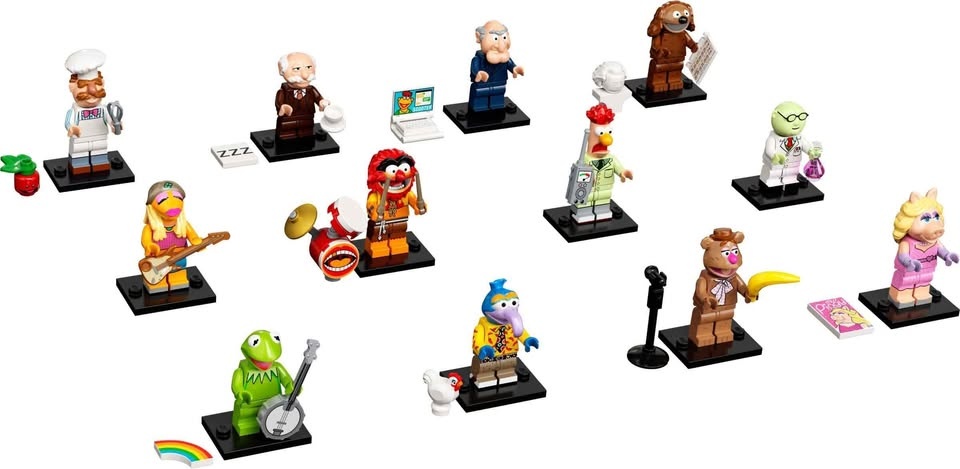 Lego CMF 71033 Muppets w/ Piggy/Animal/Full Set of 12 Retired 20 - photo 2