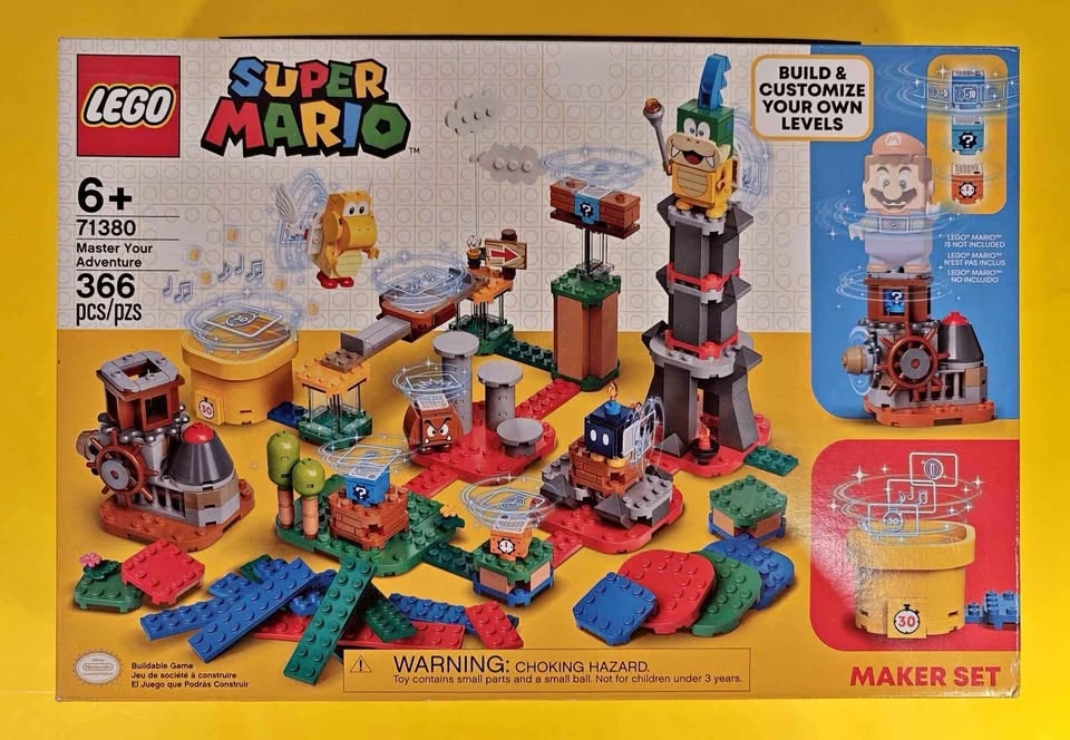 Lego Super Mario 71380 Maker Set - Retired 2021