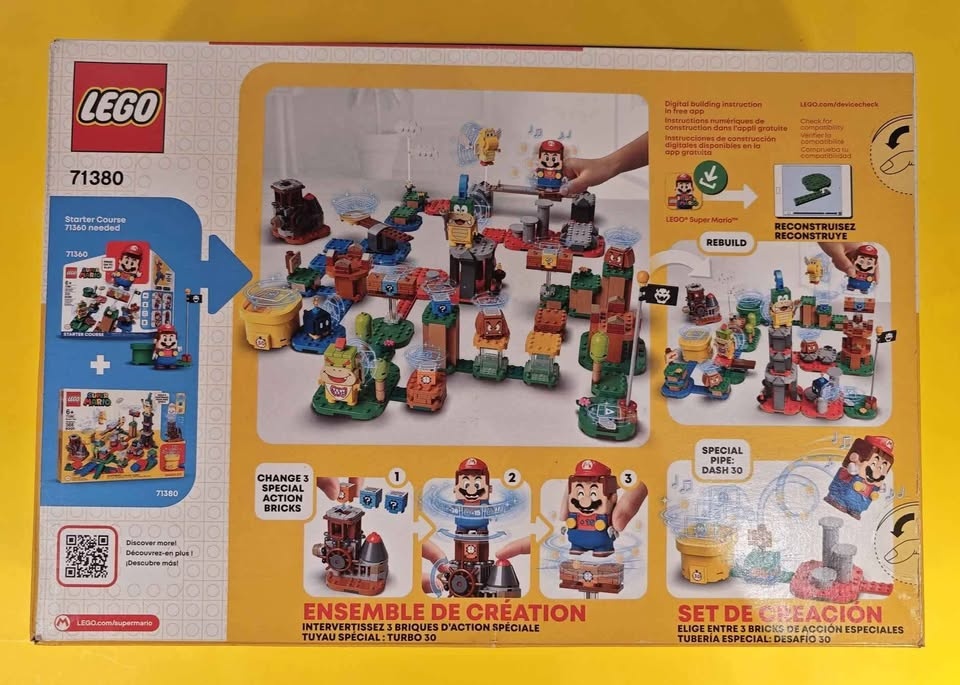 Lego Super Mario 71380 Maker Set - Retired 2021 - photo 2