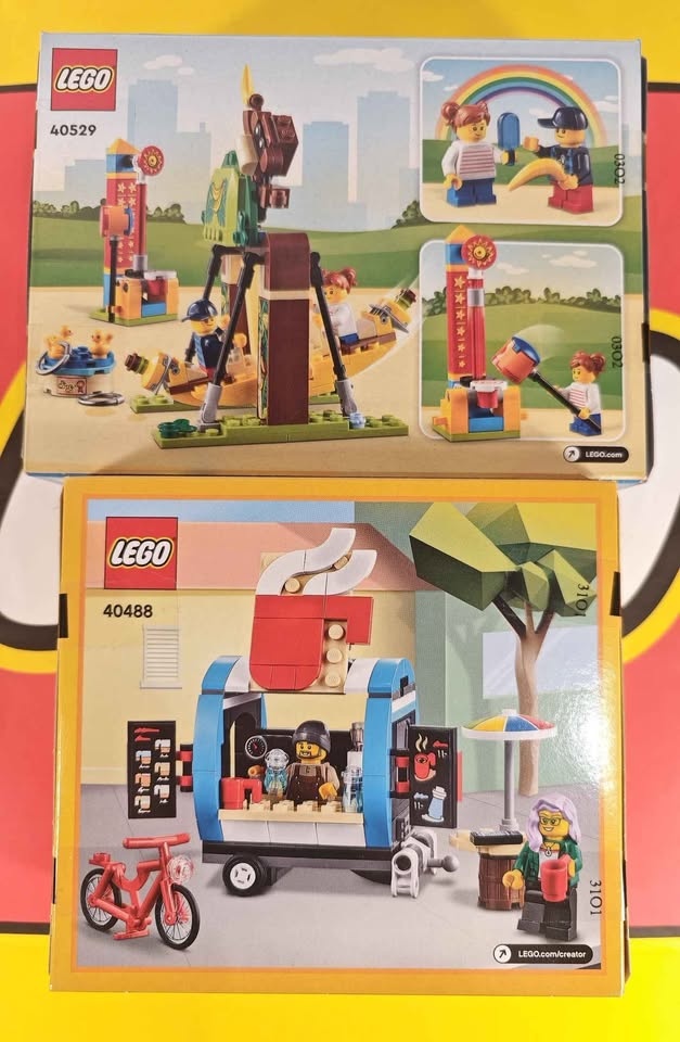Lego VIP 40488 Coffee Cart & 40529 Amusement Park Sets - photo 2