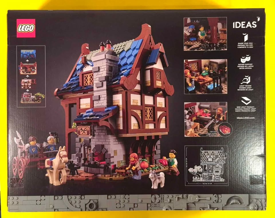 Lego Ideas 21325 Medieval Blacksmith w/ Blacksmith/Knight Retire - photo 2