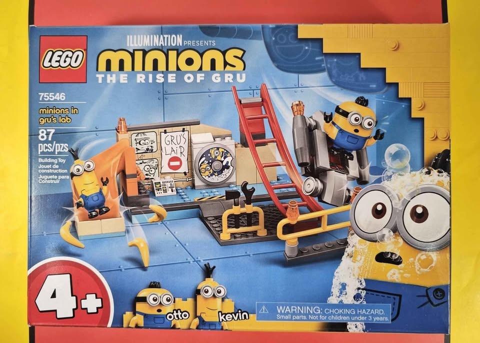 Clearance Lego Minions 75546/75550 Gru's Lab/Kung Fu Battle - photo 3