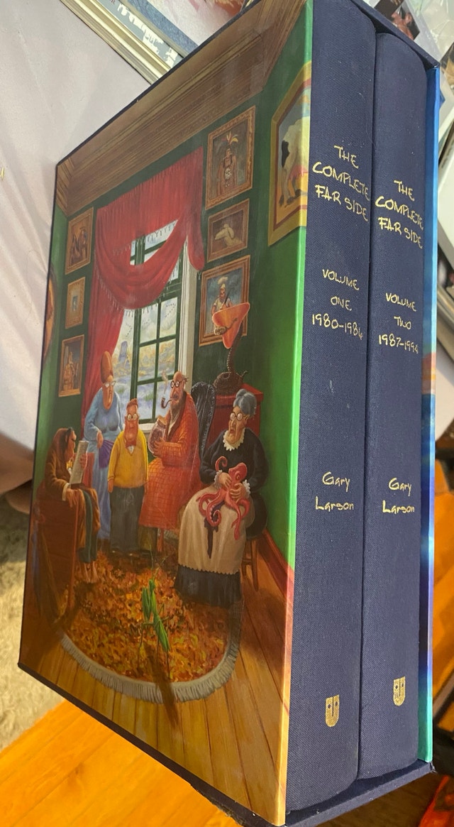The Complete Far Side by Gary Larson 2 volume Box Set UNREAD