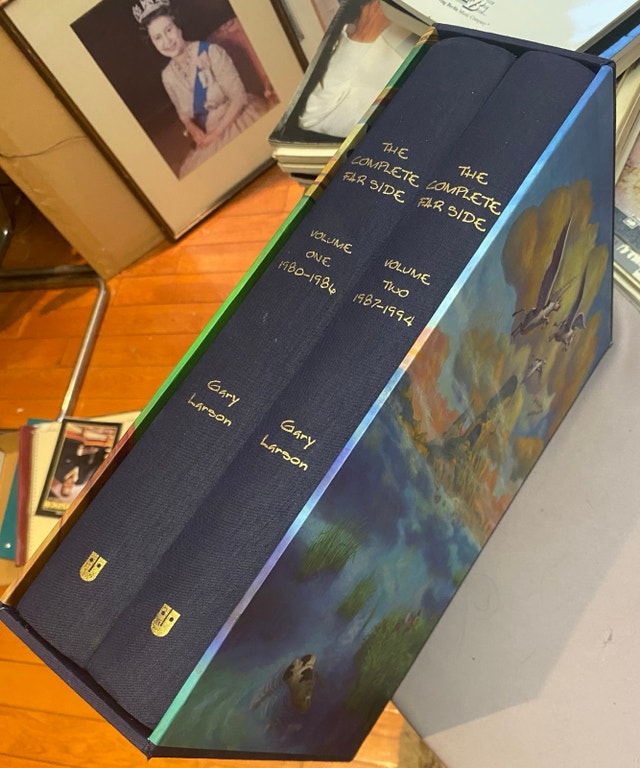 The Complete Far Side by Gary Larson 2 volume Box Set UNREAD - photo 3