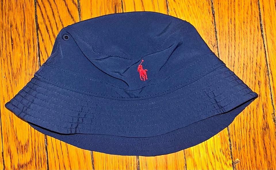 Polo Ralph Lauren Kids Navy Bucket Hat - Youth 4-7 YRS ❤️