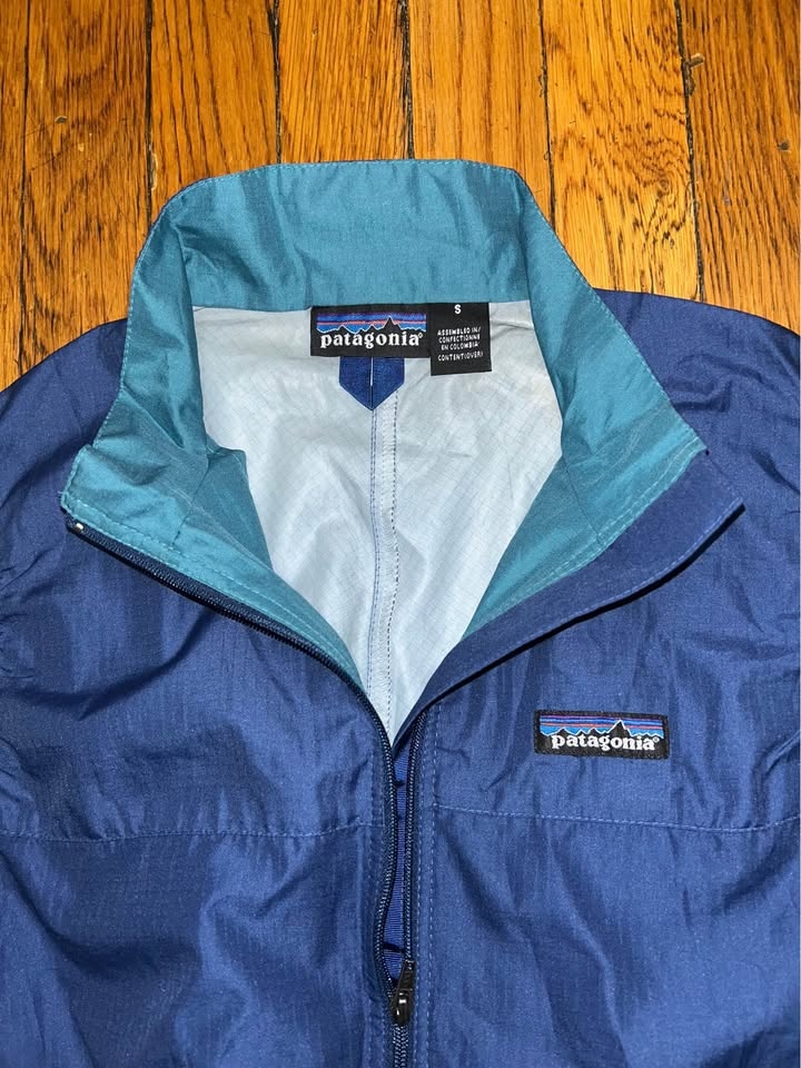 Patagonia Women's Blue Windbreaker Vest - Size S - photo 2